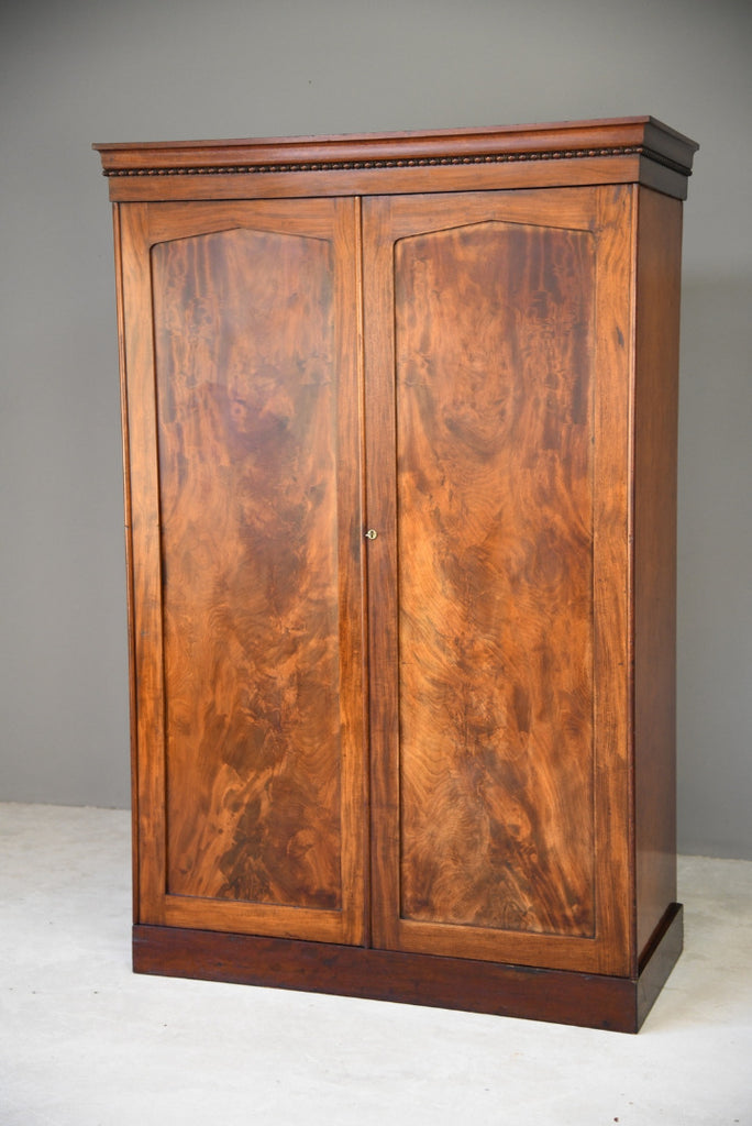 Victorian Mahogany Wardrobe - Kernow Furniture
