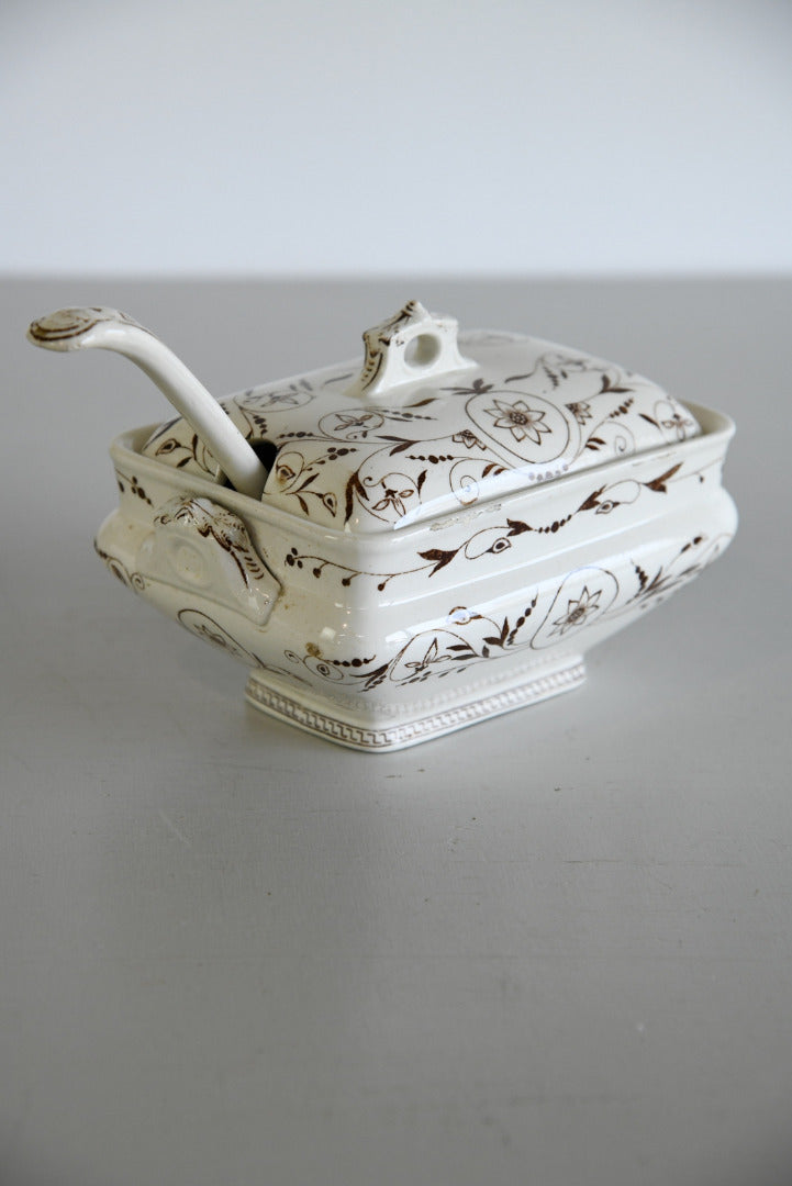 T G F B Parisian Granite Scroll Tureen - Kernow Furniture