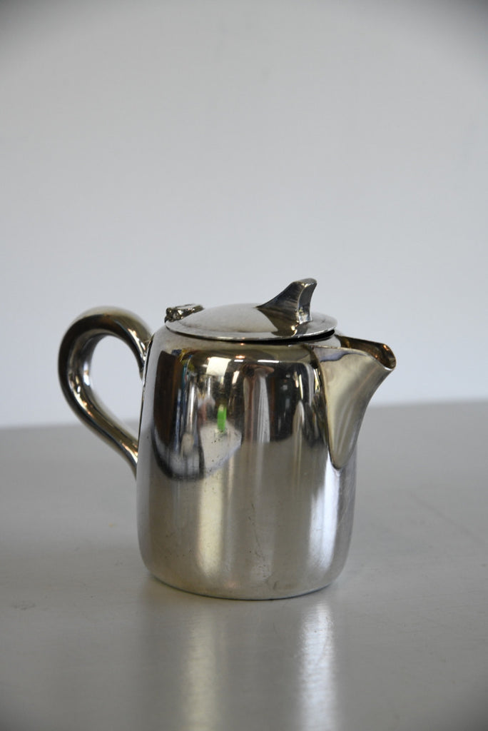 1930s Silver Plate Tea Coffee Pot - Kernow Furniture