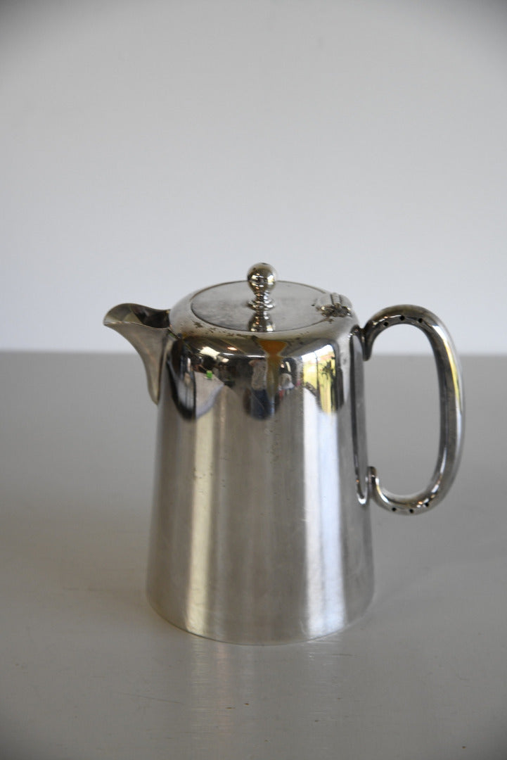 Art Deco 2 Pint Silver Plate Teapot - Kernow Furniture