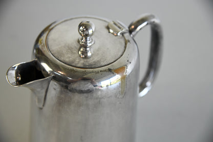 Art Deco 2 Pint Silver Plate Teapot - Kernow Furniture