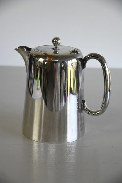 Art Deco 2 Pint Silver Plate Teapot - Kernow Furniture