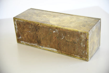 Hammered Brass Box - Kernow Furniture