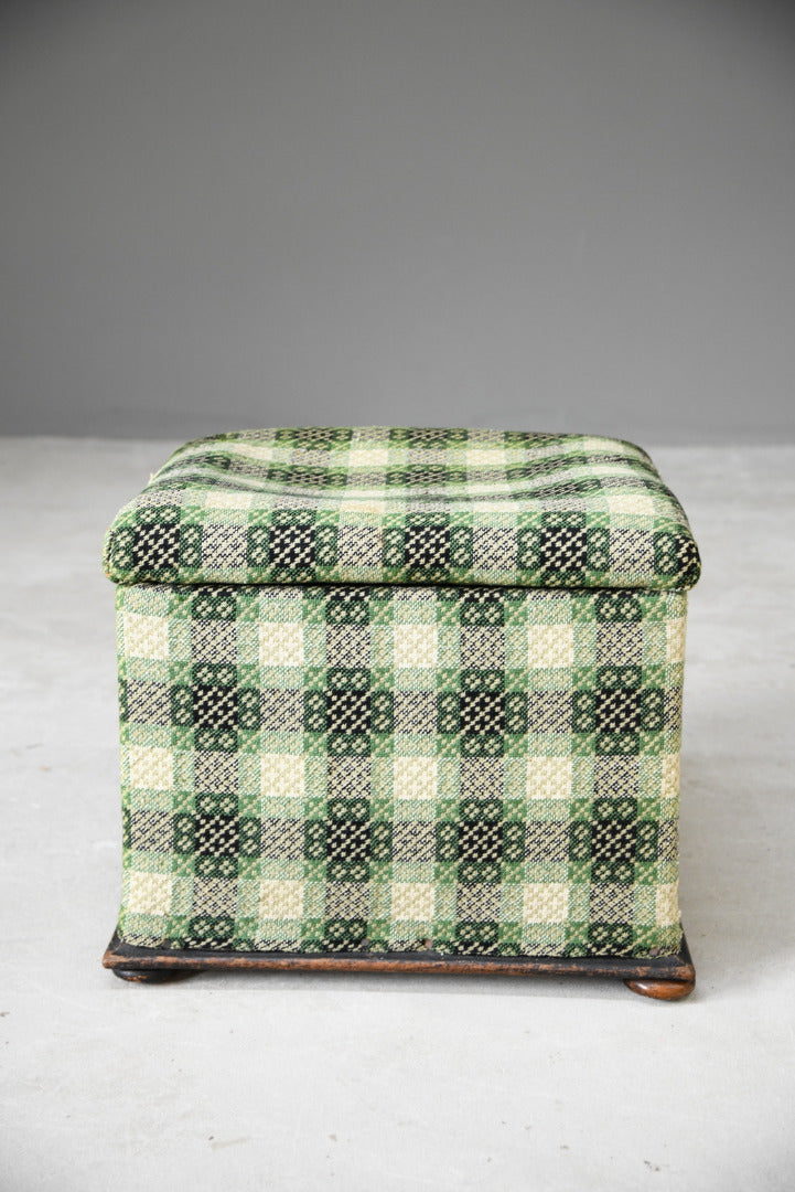 Welsh Blanket Ottoman - Kernow Furniture