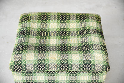 Welsh Blanket Ottoman - Kernow Furniture