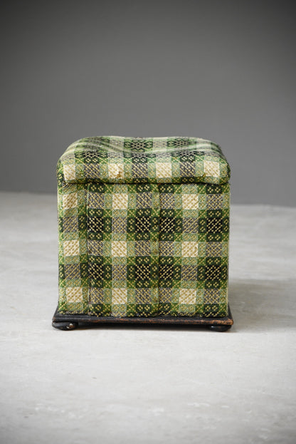 Welsh Blanket Ottoman - Kernow Furniture