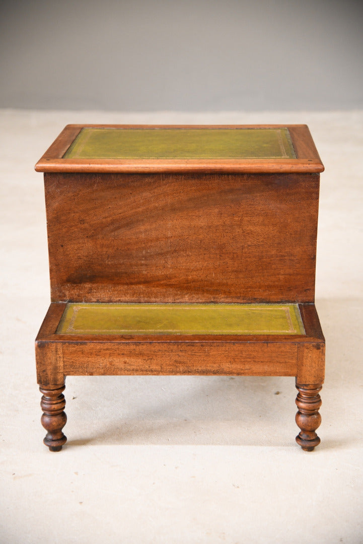 Mahogany Step Commode - Kernow Furniture