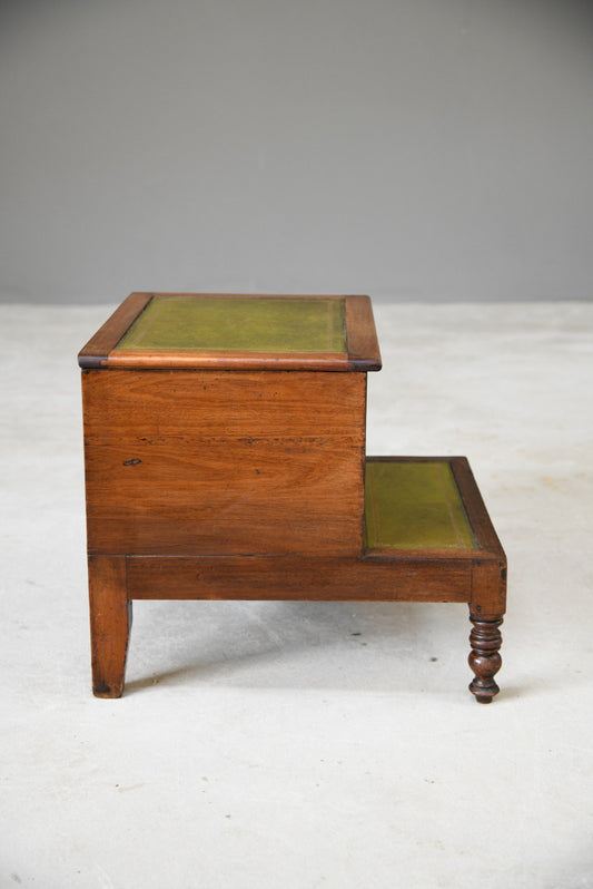 Mahogany Step Commode - Kernow Furniture