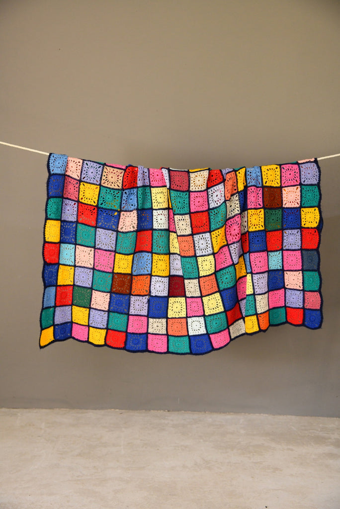 Retro Crochet Bedspread - Kernow Furniture
