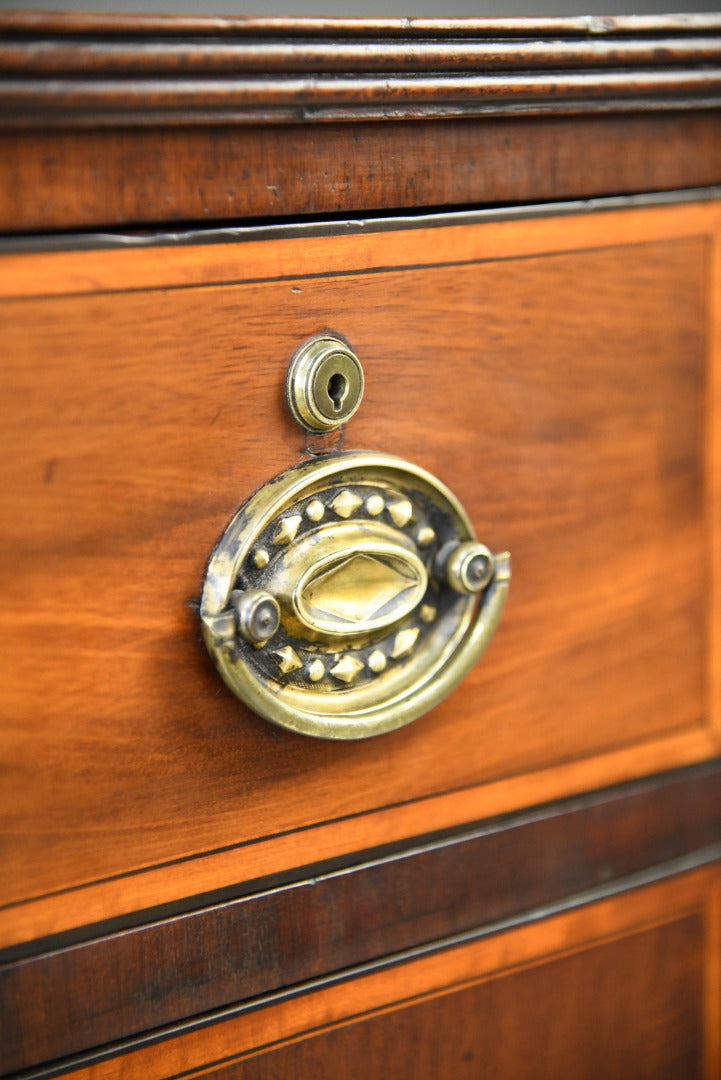 Antique Mahogany Side Cabinet - Kernow Furniture