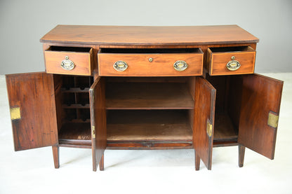 Antique Mahogany Side Cabinet - Kernow Furniture