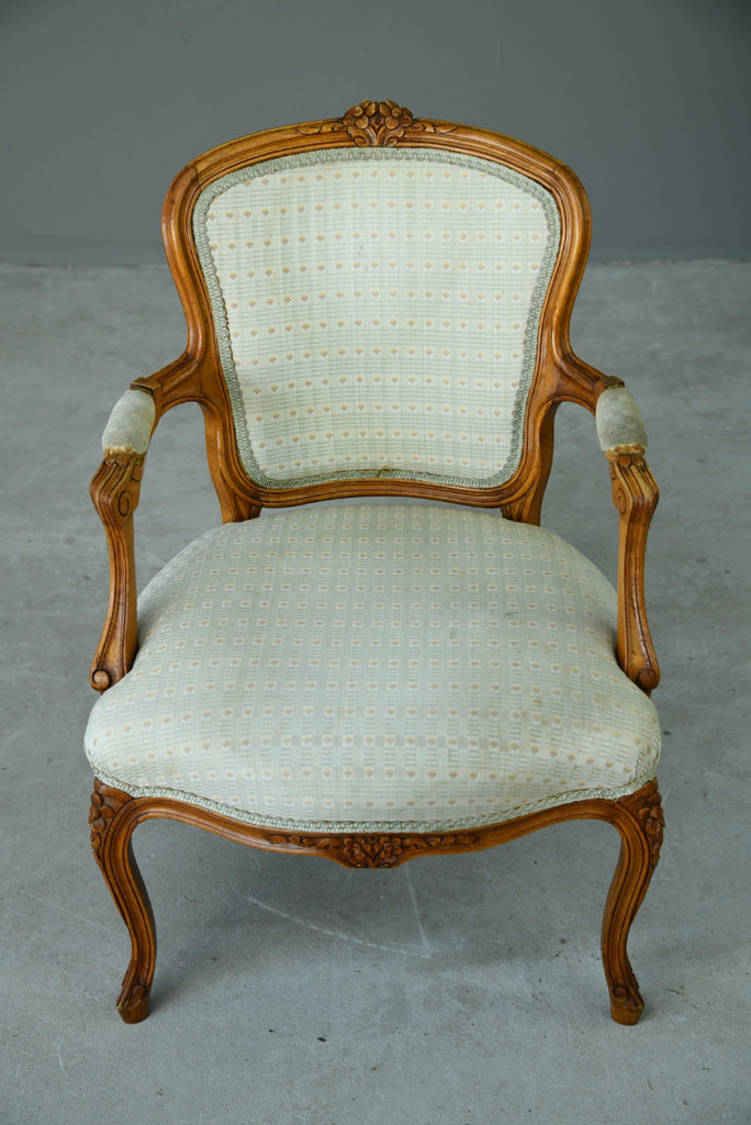 Louis XVI Style Occasional Chair - Kernow Furniture