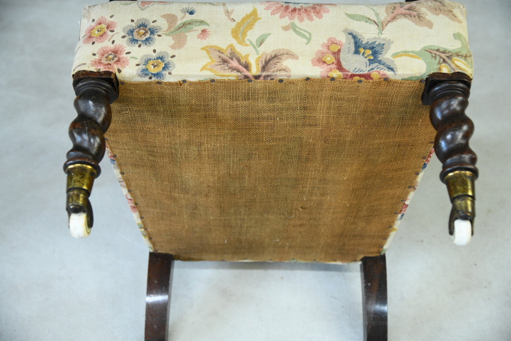 Antique Barley Twist Armchair - Kernow Furniture