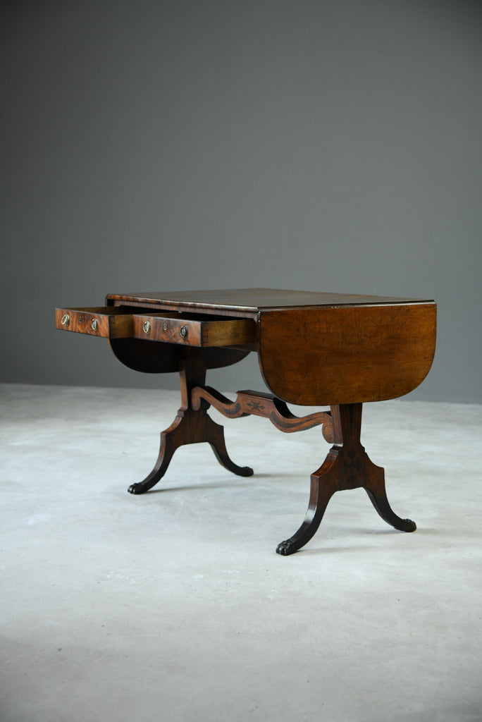 Antique Mahogany Sofa Table - Kernow Furniture