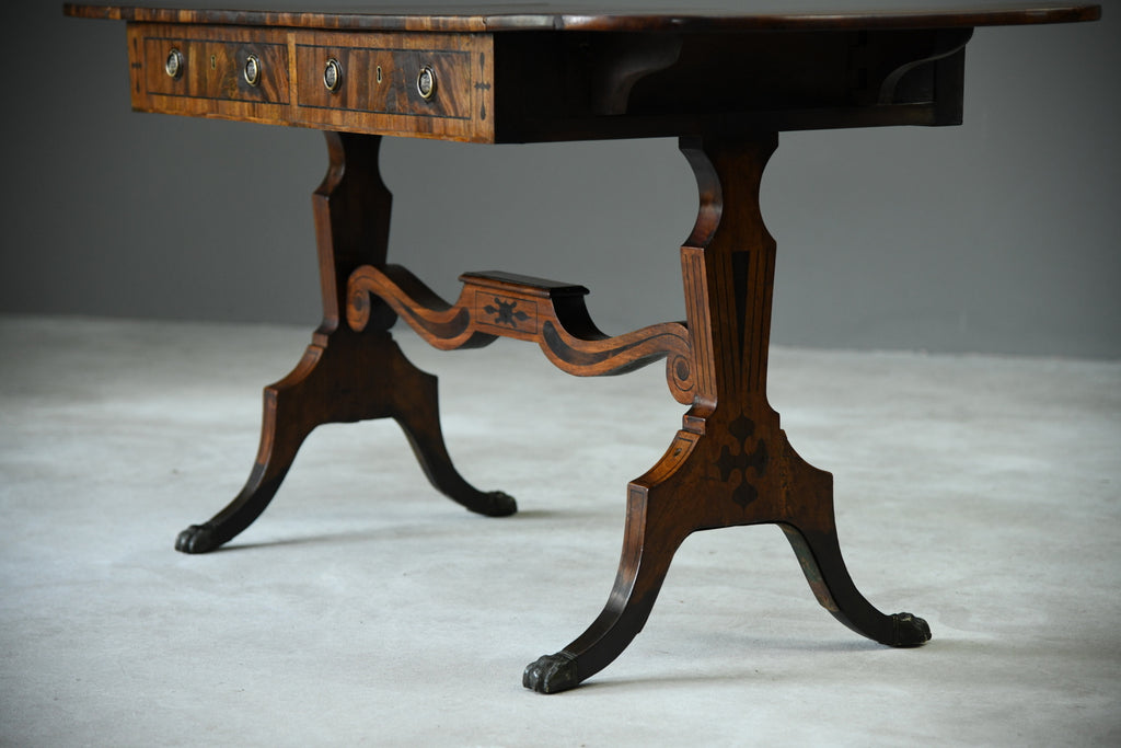 Antique Mahogany Sofa Table - Kernow Furniture