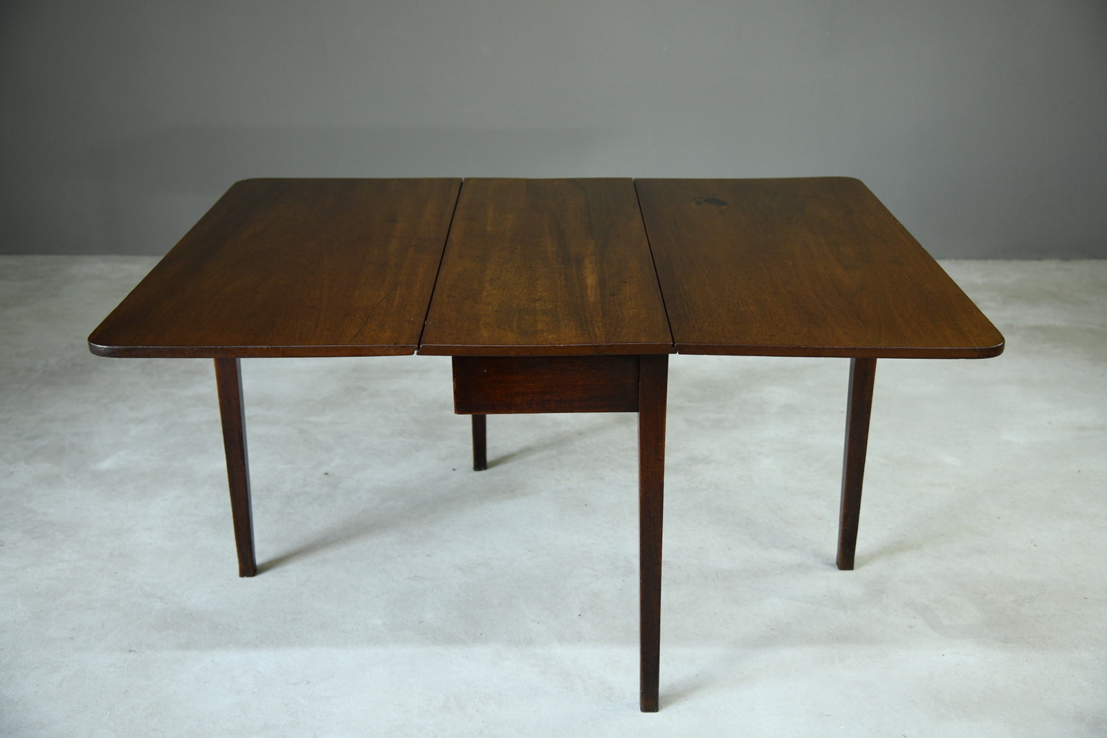 Mahogany Drop Leaf Table - Kernow Furniture