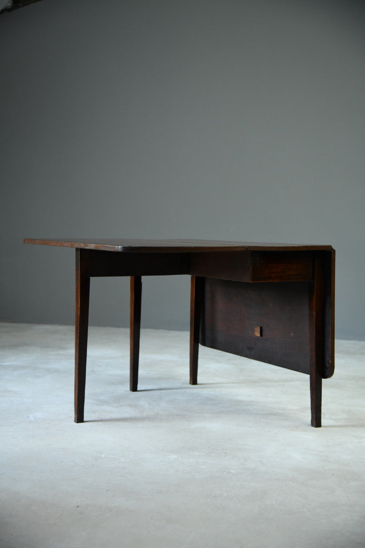 Mahogany Drop Leaf Table - Kernow Furniture