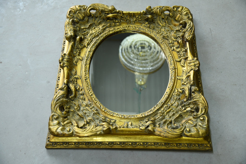 Ornate Gilt Wall Mirror - Kernow Furniture