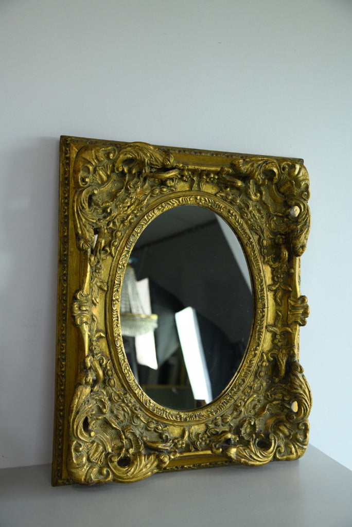 Ornate Gilt Wall Mirror - Kernow Furniture
