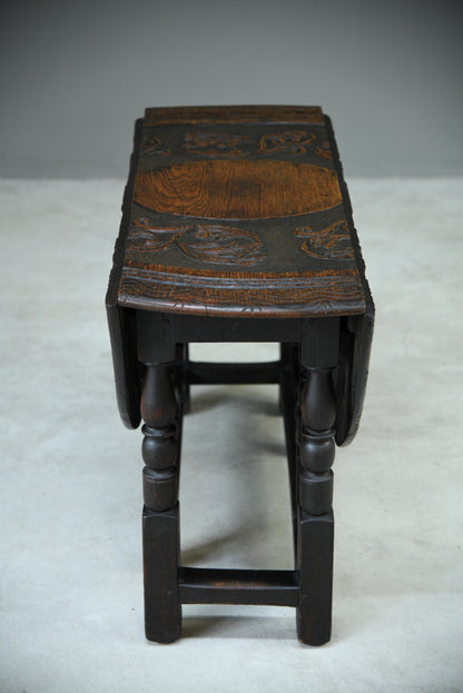 Antique Oak 18th Century Gate Leg Table - Kernow Furniture