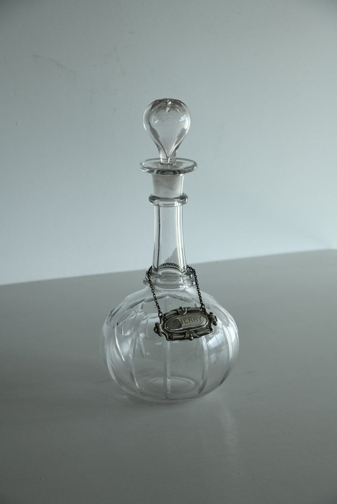 Antique Glass Decanter - Kernow Furniture