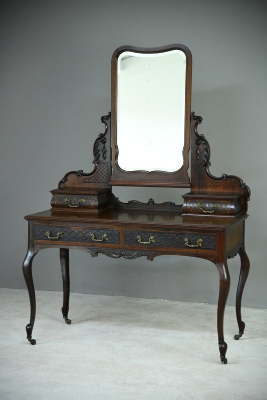 Maple & Co Mahogany Dressing Table - Kernow Furniture