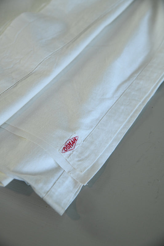 Pair Osman Vintage White Sheet - Kernow Furniture