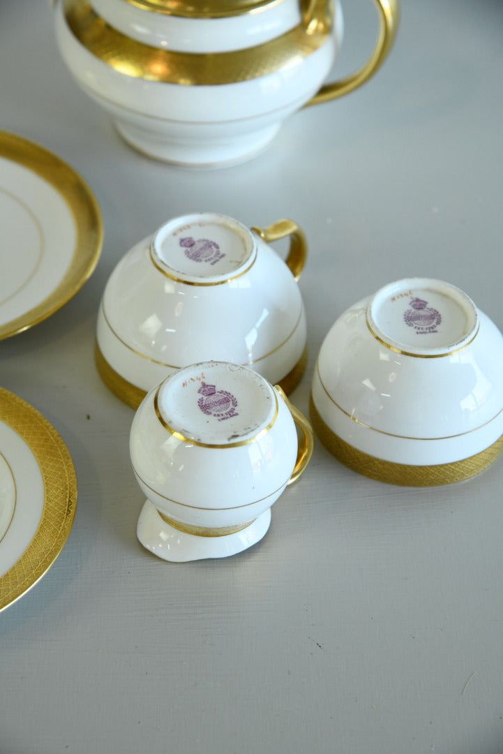 Mintons Gold Part Tea Set - Kernow Furniture