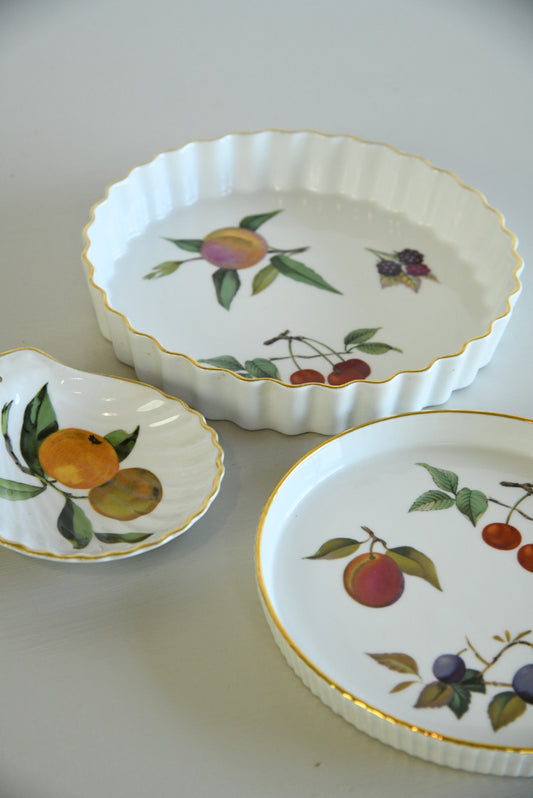 Royal Worcester Evesham Dishes - Kernow Furniture