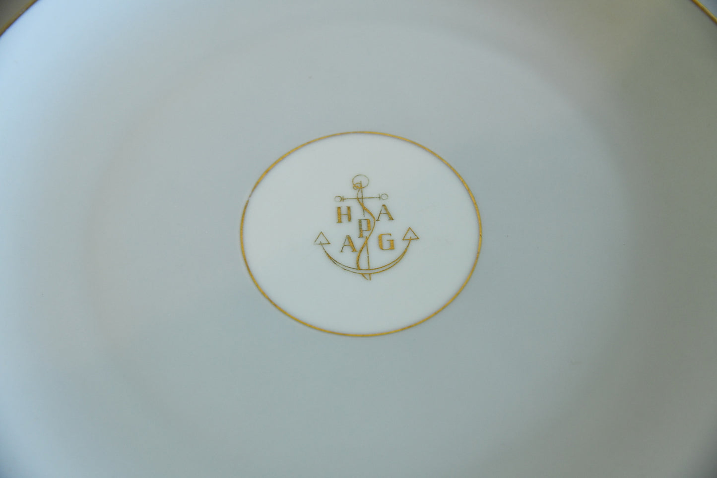 MS Frankfurt Hamburg Amerika Line Dinner Plate - Kernow Furniture