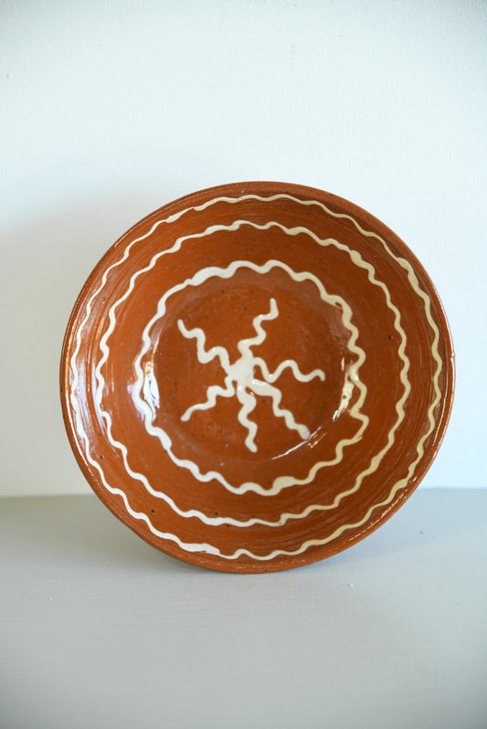 Slipware Bowl - Kernow Furniture