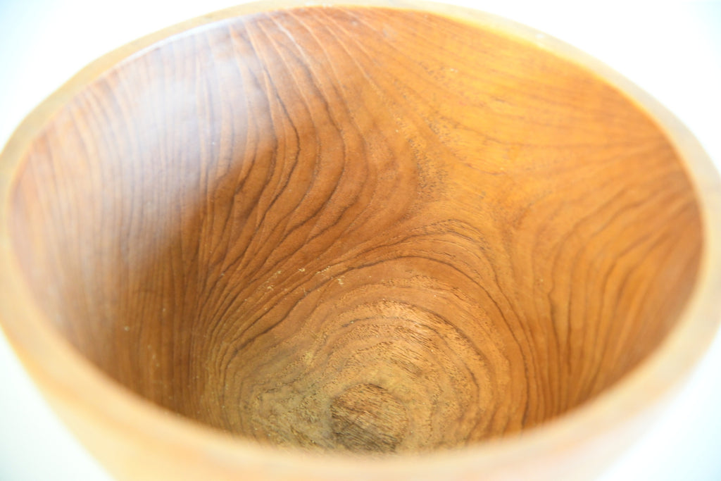 Wooden Fruit Bowl - Kernow Furniture