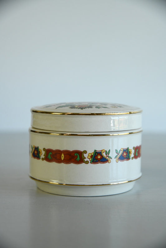 Vintage Sadler Covered Pot - Kernow Furniture