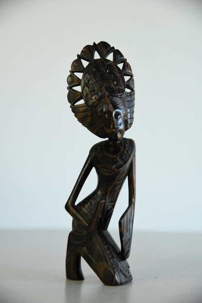 Indonesian Carved Figurine - Kernow Furniture