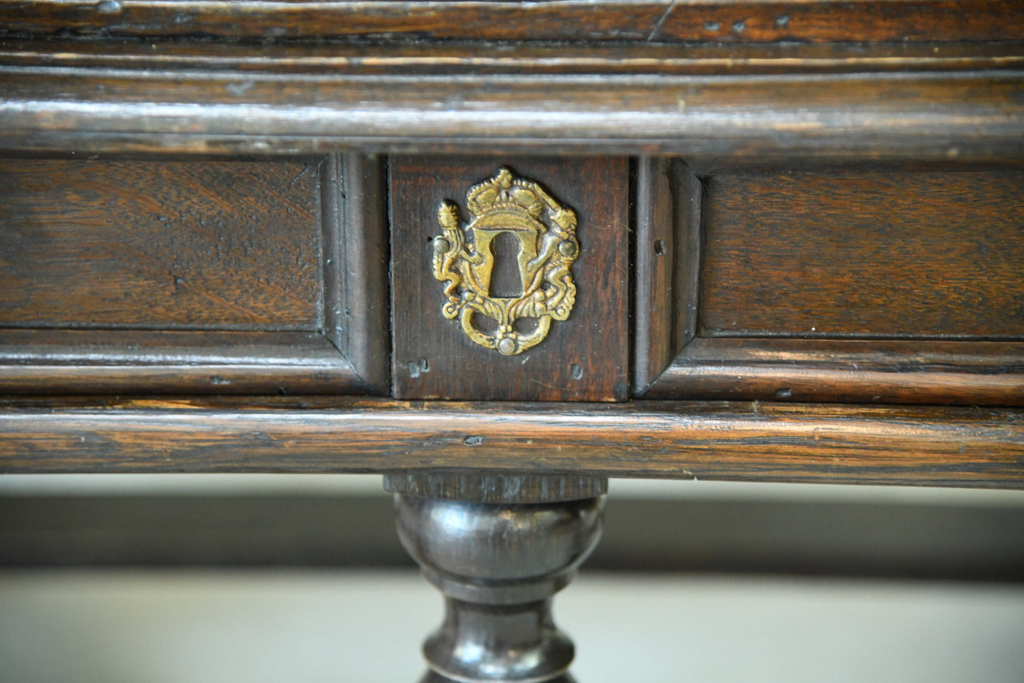 Antique Queen Anne Style Chest on Stand - Kernow Furniture