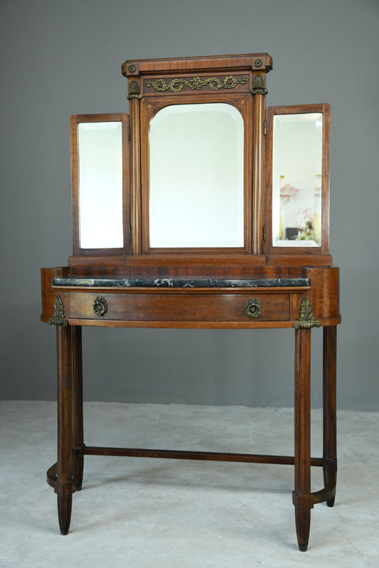 Continental Marble Dressing Table - Kernow Furniture