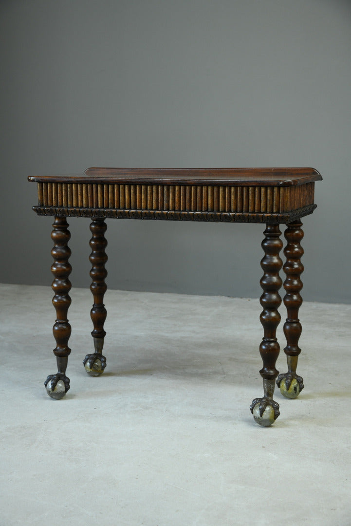 Victorian Mahogany Side Table - Kernow Furniture