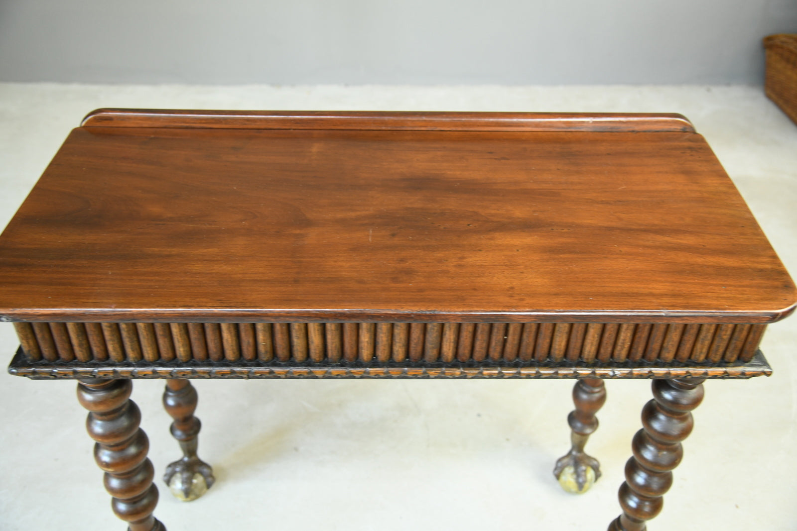 Victorian Mahogany Side Table - Kernow Furniture