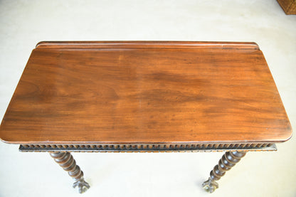 Victorian Mahogany Side Table - Kernow Furniture