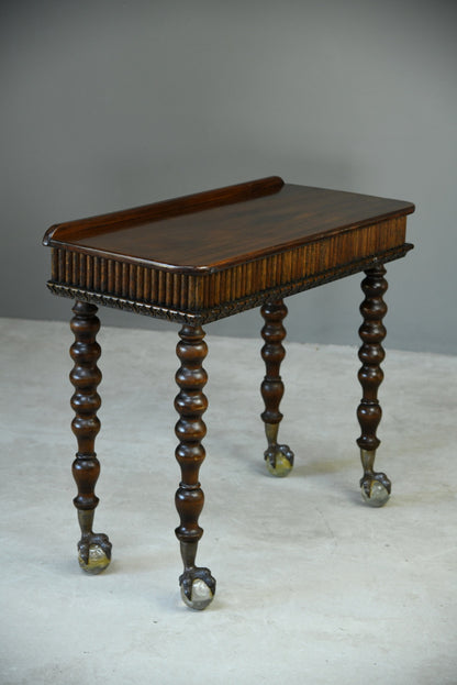 Victorian Mahogany Side Table - Kernow Furniture