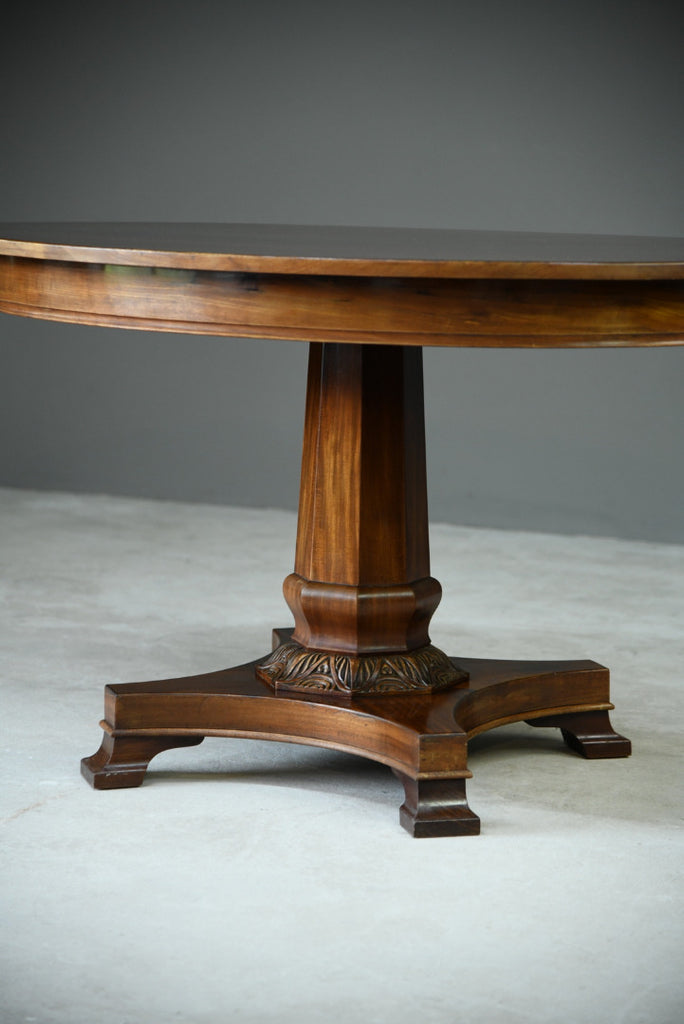 Antique Danish Mahogany Centre Table - Kernow Furniture