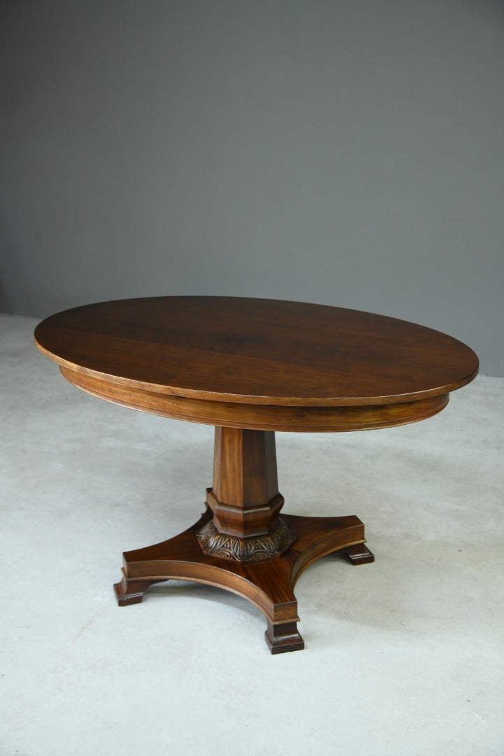 Antique Danish Mahogany Centre Table - Kernow Furniture