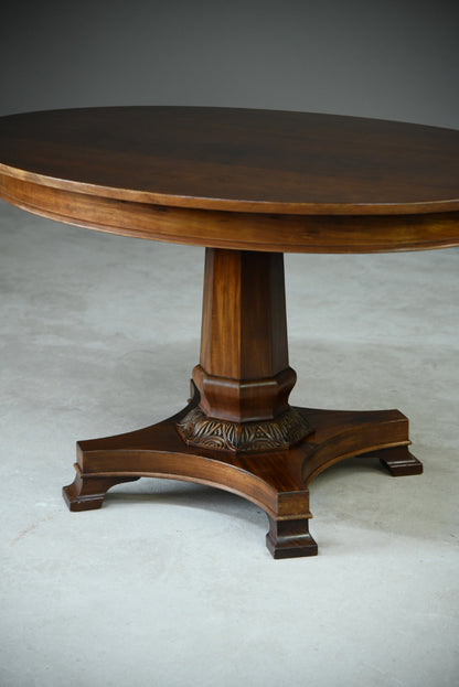 Antique Danish Mahogany Centre Table - Kernow Furniture