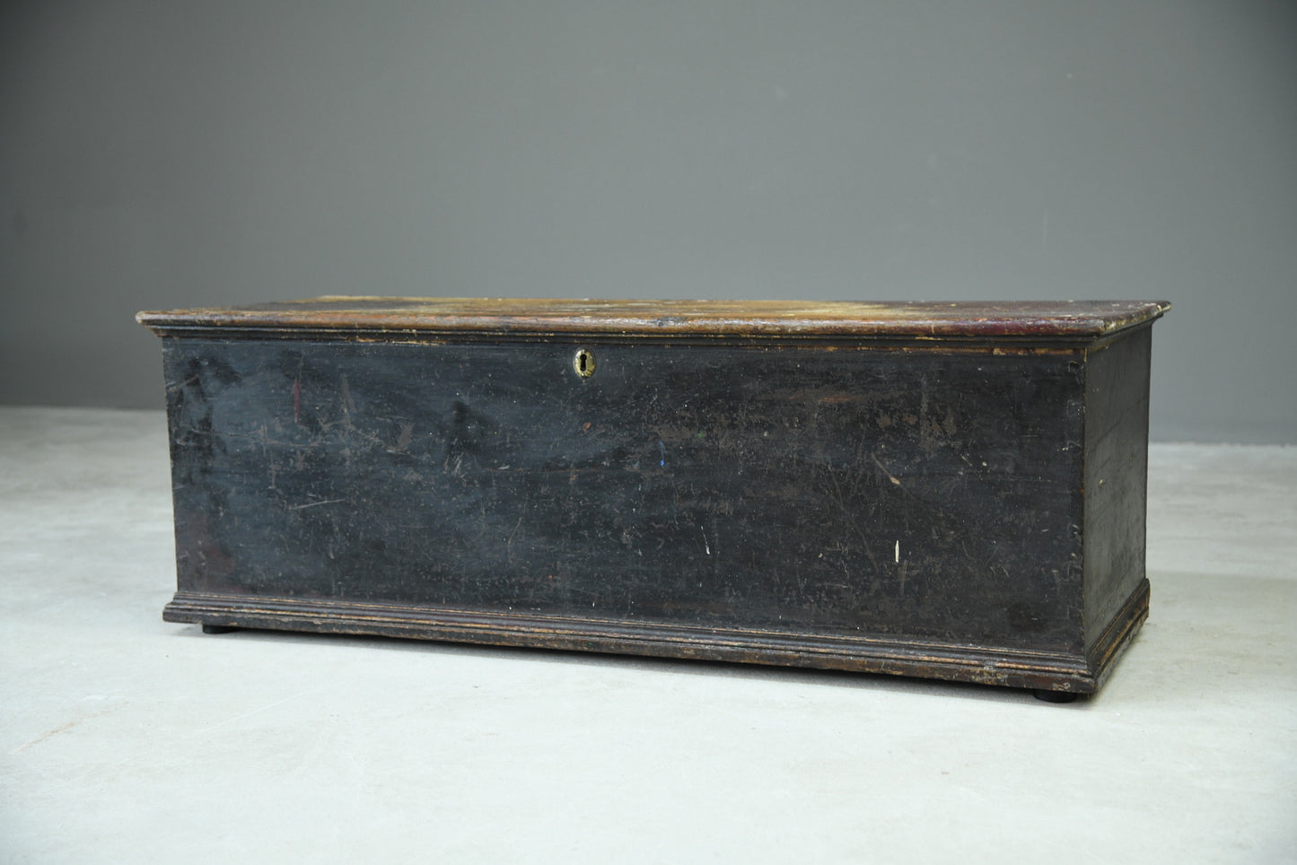 Antique Rustic Pine Box