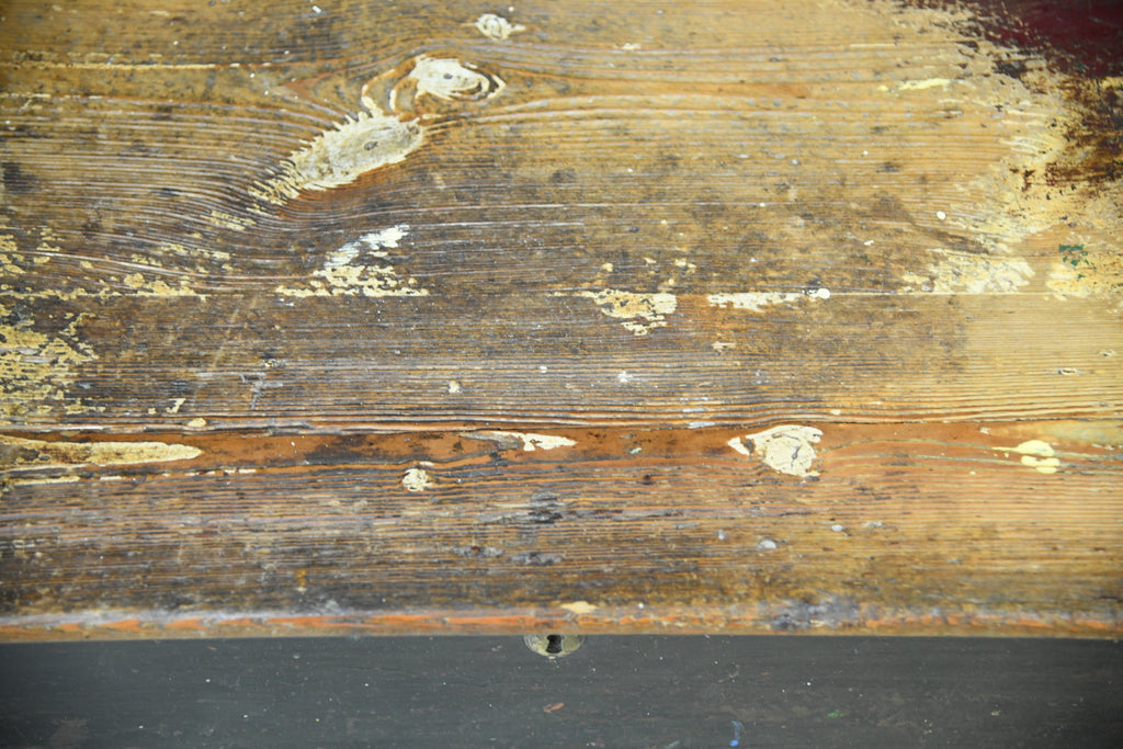 Antique Rustic Pine Box