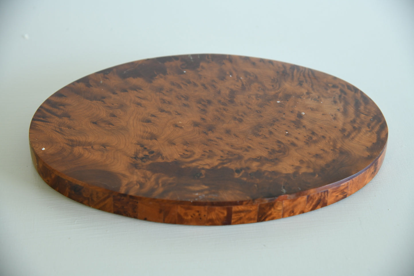 Birdseye Maple Oval Tray - Kernow Furniture