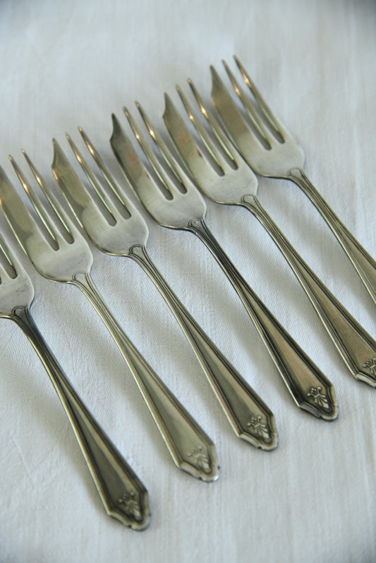 6 Vintage Cake Fork - Kernow Furniture