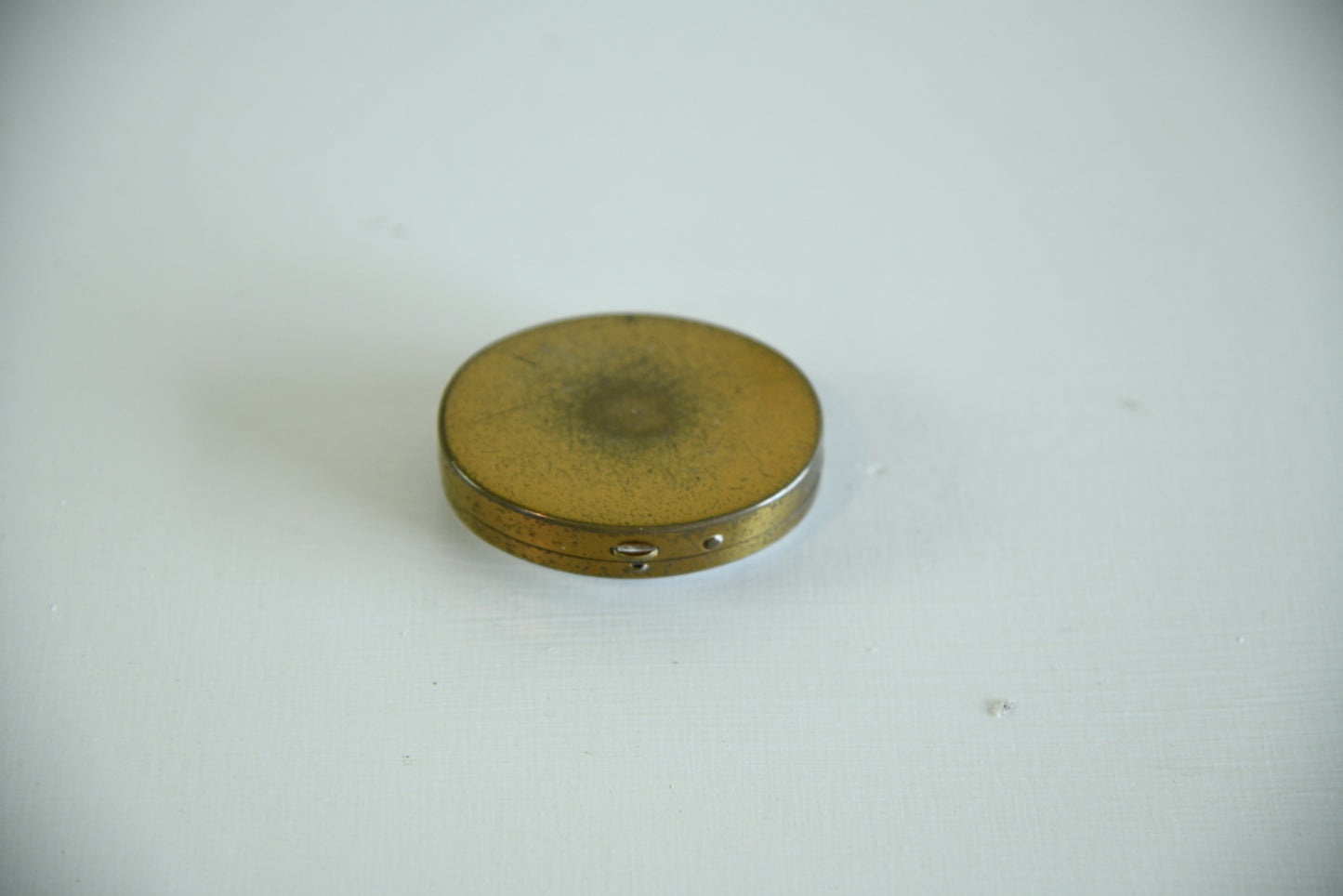 Enamelled Brass Pill Box