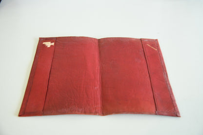 Gold & Red Leather Cover - Kernow Furniture