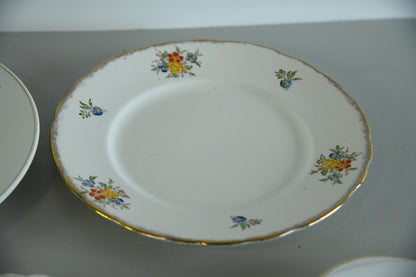 Collection Vintage Floral Plates - Kernow Furniture